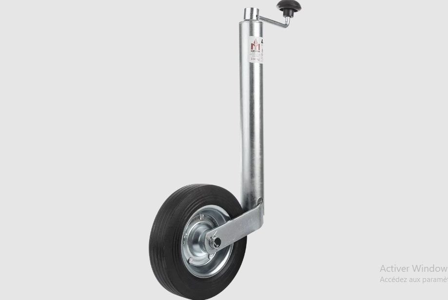 Remorque bagagère garden trailer 200 kipp 200 x 106 cm avec bâche haute bleue, arceau et roue jockey – Neuve – DESTOCKAGE – Image 7