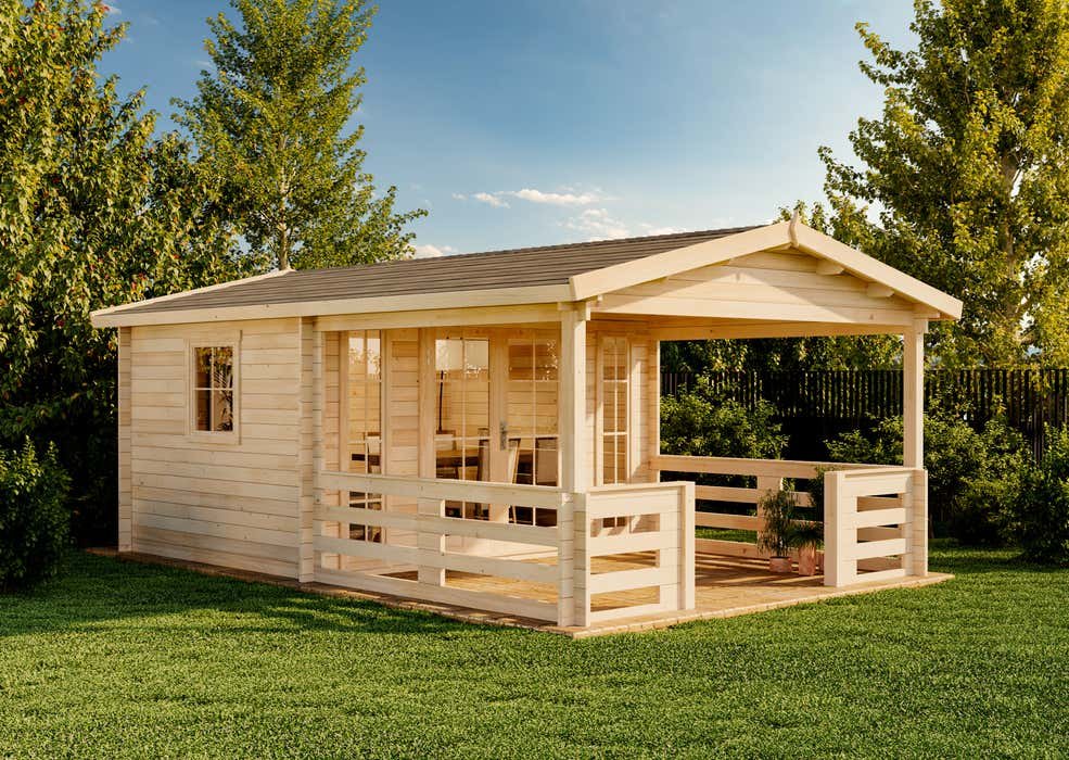 Chalet de jardin Laponie-40 B
