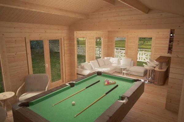 STUDIO DE JARDIN EN KIT « HANSA F » 26M² | 70MM – Image 5