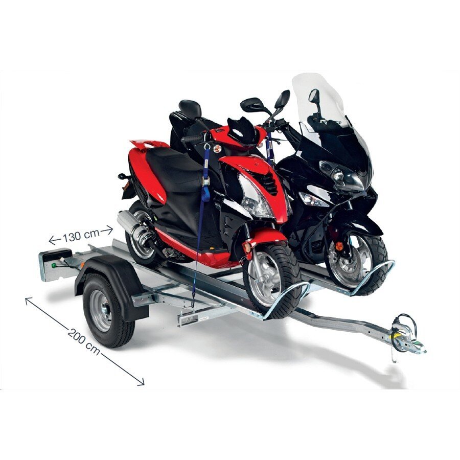 Remorque porte 2 motos 500 Kg PM2